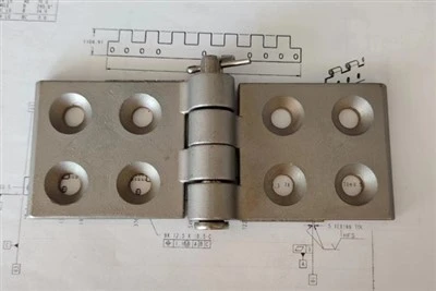 Dirab Carbon Steel Fiks charnyèr